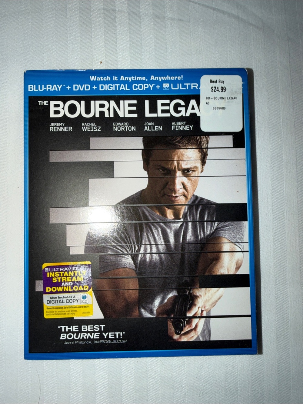 The Bourne Legacy (Blu-ray/DVD, 2-Disc Set, PG-13